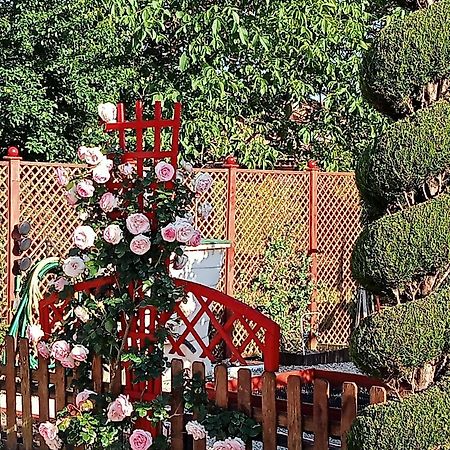 une pause quelque part au jardin des érables et des niwakis Saint-Medard-de-Guizieres Extérieur photo
